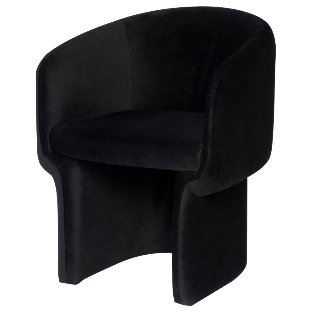 Nuevo HGSC704 CLEMENTINE DINING CHAIR in BLACK